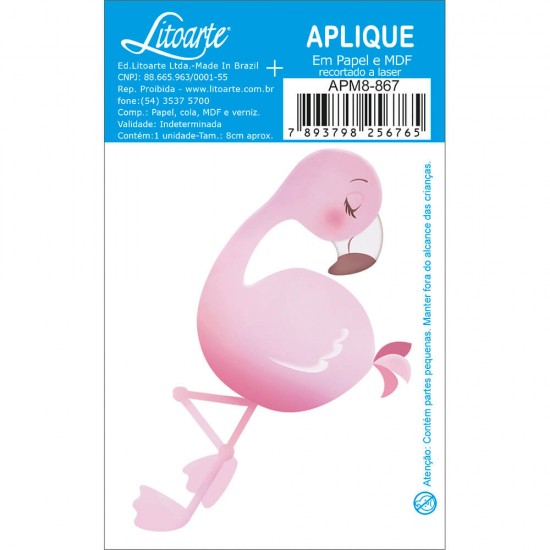 Aplique Flamingo APM8-867